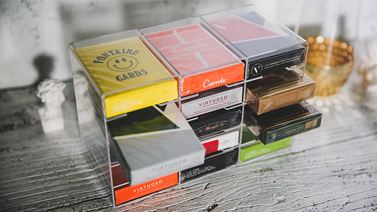 PlayingCardDecks.com-Crystal Playing Cards Cabinet Display