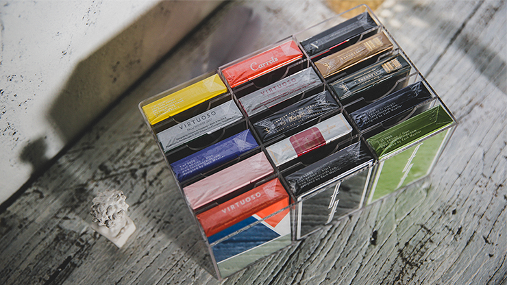 PlayingCardDecks.com-Crystal Playing Cards Cabinet Display