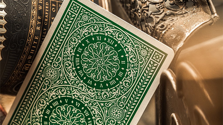 PlayingCardDecks.com-Tycoon Green Playing Cards USPCC