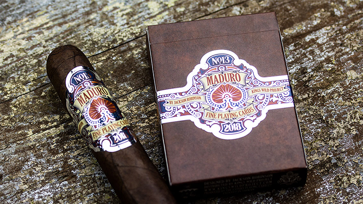 PlayingCardDecks.com-Maduro Silver Edition Playing Cards EPCC