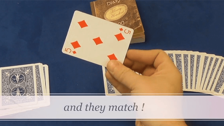 PlayingCardDecks.com-Houdini's Diary (Gimmick and Online Instructions)