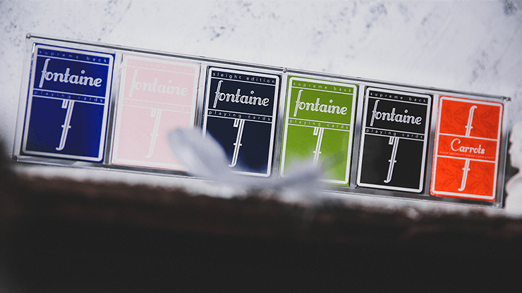 PlayingCardDecks.com-Crystal Playing Card Display 6 Deck Case