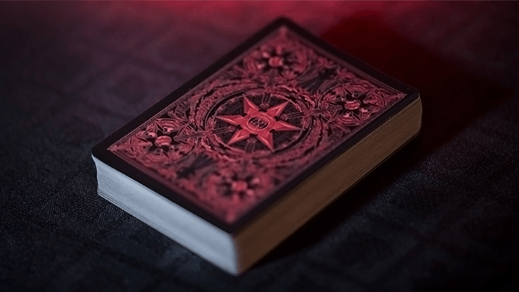 PlayingCardDecks.com-Blades Blood Moon Playing Cards USPCC