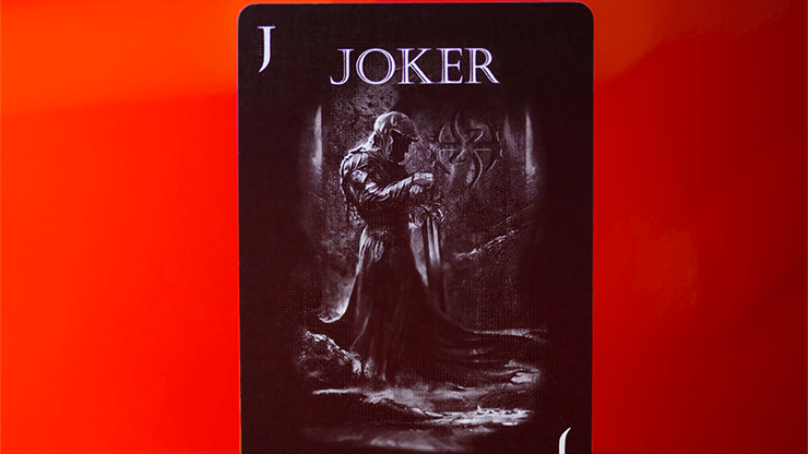 PlayingCardDecks.com-Blades Blood Moon Playing Cards USPCC