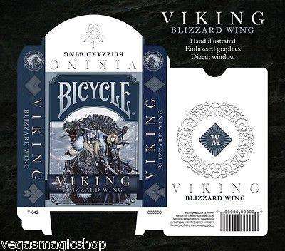 PlayingCardDecks.com-Viking Blizzard Wing Bicycle Playing Cards