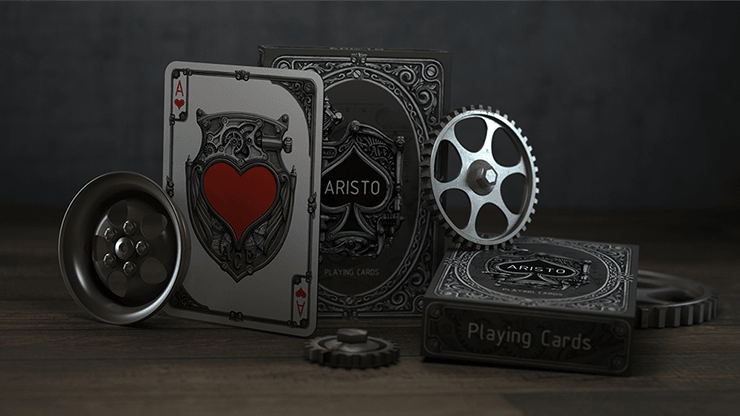 PlayingCardDecks.com-ARISTO Steampunk Playing Cards USPCC
