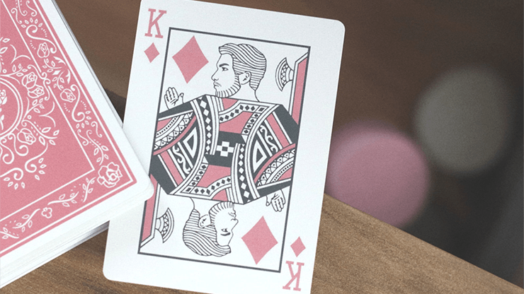 PlayingCardDecks.com-Black Roses Altrosa Playing Cards USPCC