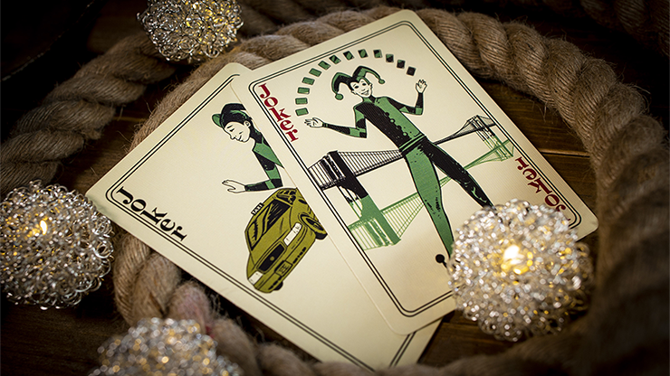 PlayingCardDecks.com-City Skylines New York Bicycle Playing Cards