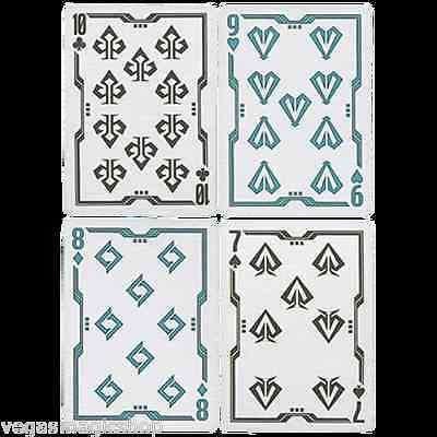 PlayingCardDecks.com-Grid 2.0 Original UV Glow Bicycle Playing Cards