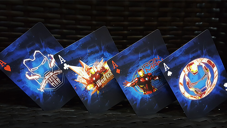 PlayingCardDecks.com-Avengers Iron Man Playing Cards JLCC