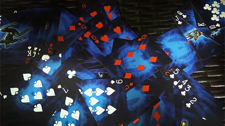 PlayingCardDecks.com-Avengers Iron Man Playing Cards JLCC