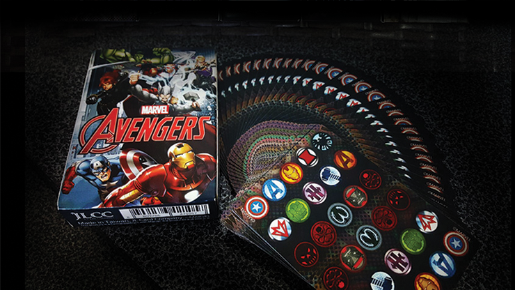 PlayingCardDecks.com-Avengers Heroes Playing Cards JLCC