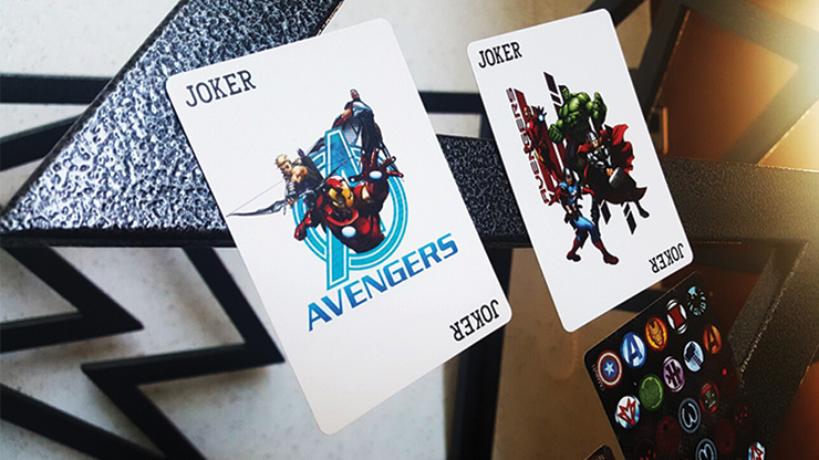 PlayingCardDecks.com-Avengers Heroes Playing Cards JLCC