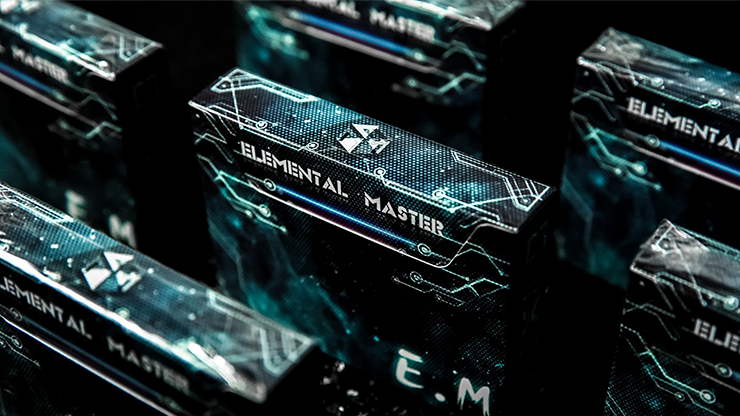 PlayingCardDecks.com-Elemental Master Green  Playing Cards TWPCC