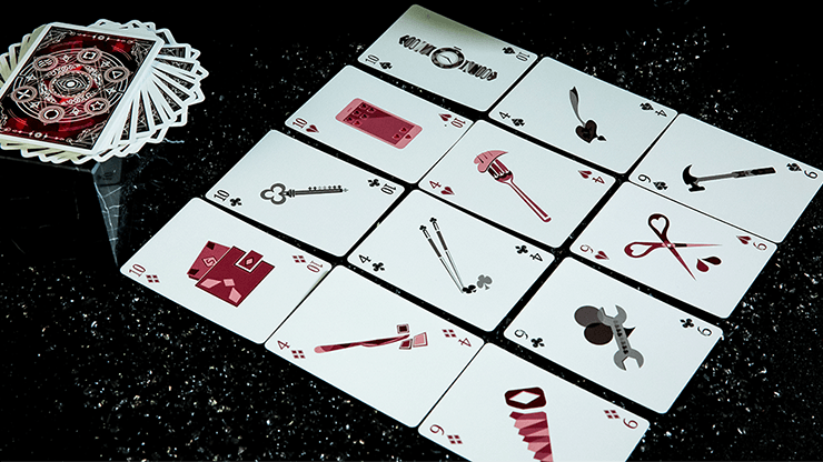 PlayingCardDecks.com-Elemental Master Green  Playing Cards TWPCC