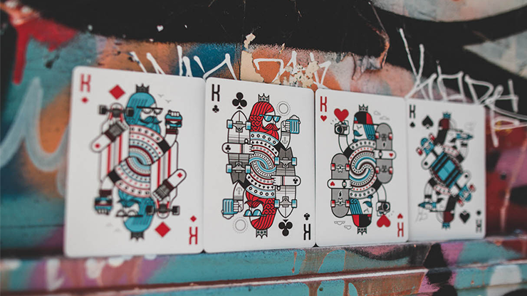 PlayingCardDecks.com-Skateboard v2 Marked Playing Cards USPCC
