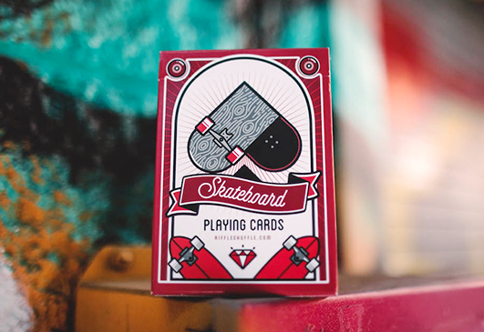 PlayingCardDecks.com-Skateboard v2 Marked Playing Cards USPCC
