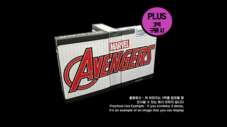 PlayingCardDecks.com-Marvel Avengers Spread Playing Cards JLCC