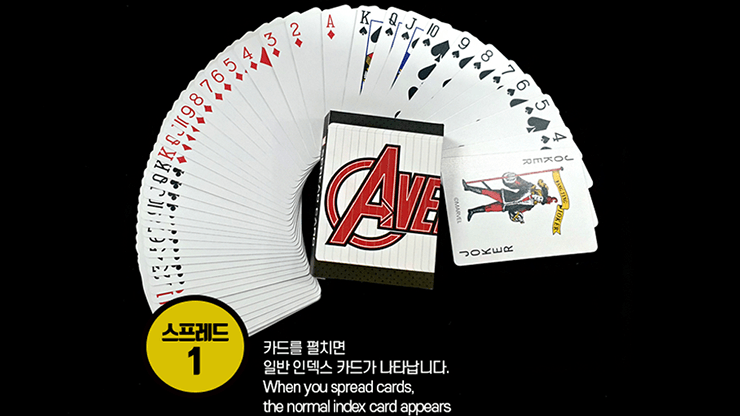 PlayingCardDecks.com-Marvel Avengers Spread Playing Cards JLCC