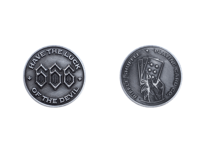 PlayingCardDecks.com-666 Collector Coin