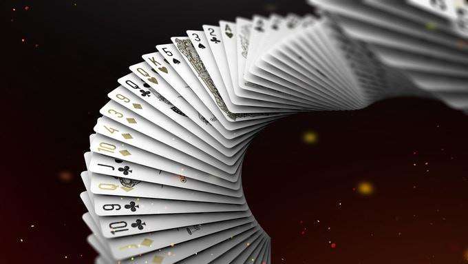 PlayingCardDecks.com-666 Greedy Gold & Skeletal Silver Gilded Playing Cards 2 Deck Set