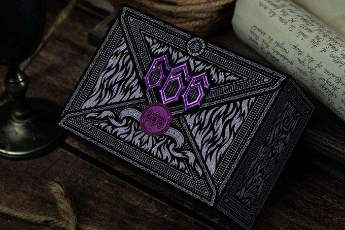 PlayingCardDecks.com-666 Half Brick Collector Box