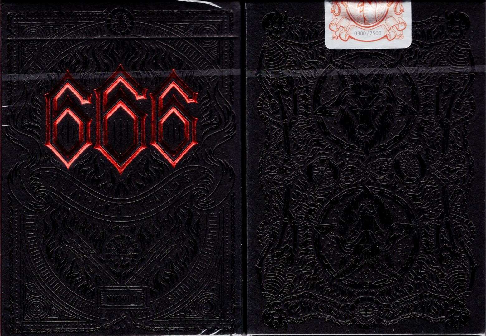 PlayingCardDecks.com-666 Playing Cards Cartamundi: Red