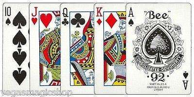 PlayingCardDecks.com-'Bee' Blue Playing Cards