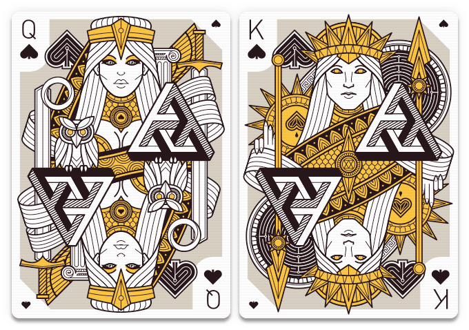 PlayingCardDecks.com-Dedalo Omega Playing Cards EPCC