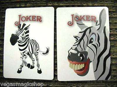 PlayingCardDecks.com-Zebra Bicycle Playing Cards