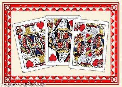 PlayingCardDecks.com-Triplicate No. 18 Red Playing Cards Deck USPCC