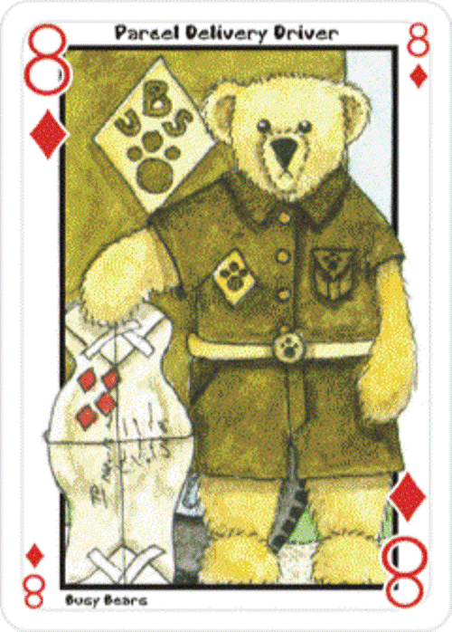 PlayingCardDecks.com-Busy Bears Playing Cards Seek-N-Find Deck