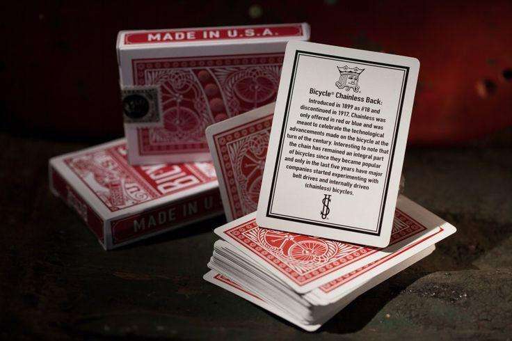 PlayingCardDecks.com-Chainless Red Bicycle Playing Cards