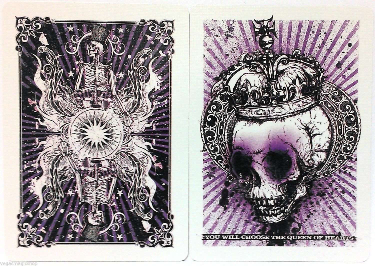 PlayingCardDecks.com-Karnival Midnight Purple Bicycle Playing Cards