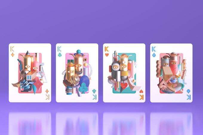 PlayingCardDecks.com-Surrealism Bicycle Playing Cards
