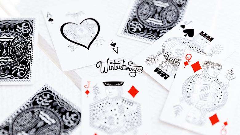 PlayingCardDecks.com-Winterberry Playing Cards USPCC