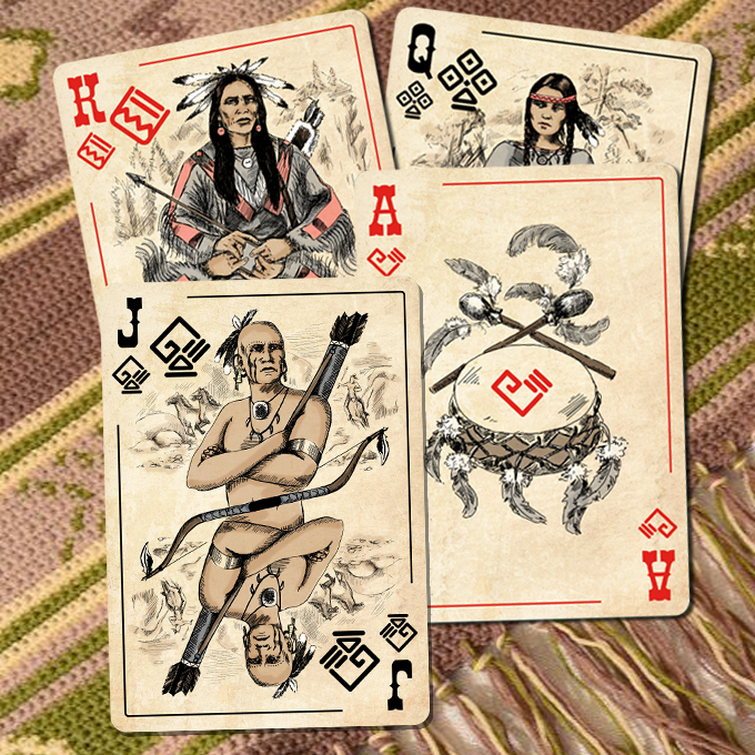PlayingCardDecks.com-Wild West Playing Cards SPCC
