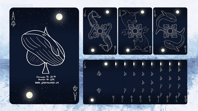 PlayingCardDecks.com-The Whale Castle Playing Cards WJPC