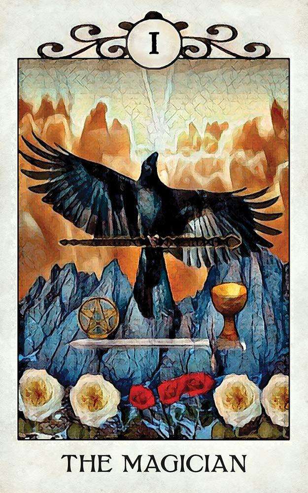 PlayingCardDecks.com-Crow Tarot Deck USGS