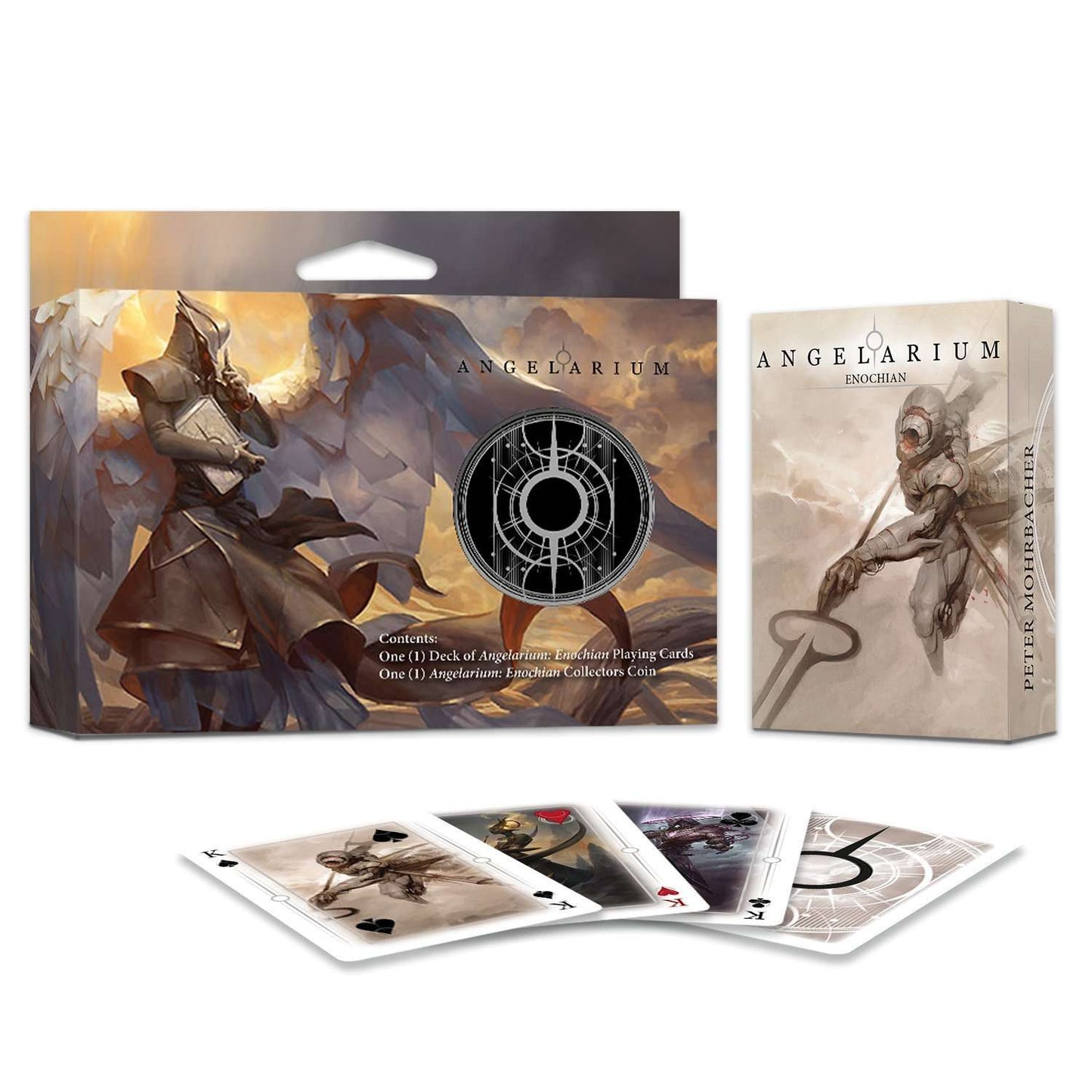 PlayingCardDecks.com-Angelarium - Enochian Playing Cards & Collectible Coin