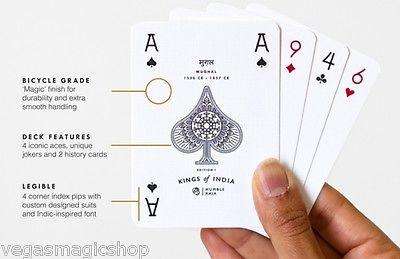 PlayingCardDecks.com-Kings of India Playing Cards Deck