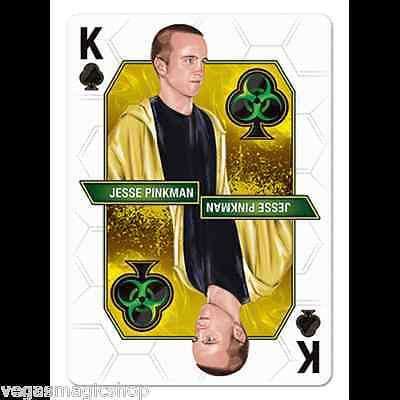 PlayingCardDecks.com-Breaking Bad Green Playing Cards