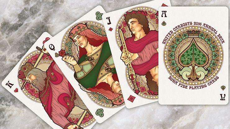 PlayingCardDecks.com-NOUVEAU Bourgogne Playing Cards Deck EPCC