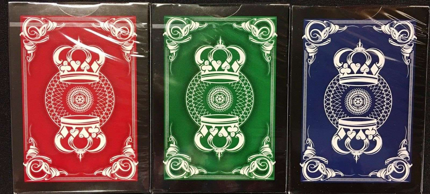 PlayingCardDecks.com-Crown 3 Deck Set Playing Cards V1