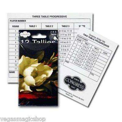 PlayingCardDecks.com-Southern Charm Bridge Tallies Scorecards