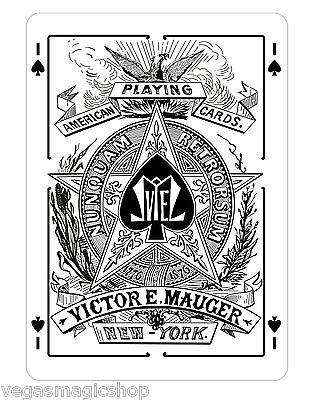 PlayingCardDecks.com-Mauger Centennial Replica Playing Cards USPCC