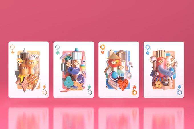 PlayingCardDecks.com-Surrealism Bicycle Playing Cards