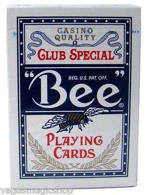 PlayingCardDecks.com-'Bee' Blue Playing Cards