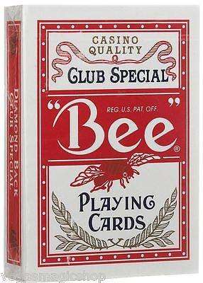 PlayingCardDecks.com-'Bee' Standard Red Playing Cards