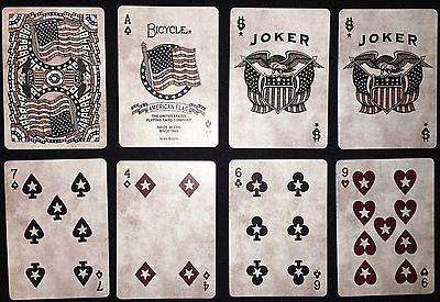 PlayingCardDecks.com-American Flag Bicycle Playing Cards